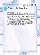 Potion Of Ghostliness - Custom Card