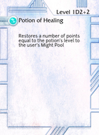 Potion Of Healing - Custom Card
