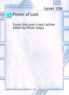 Potion Of Luck - Custom Card