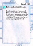 Potion Of Mirror Image - Custom Card