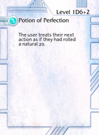 Potion Of Perfection - Custom Card