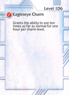 Eagleseye Charm - Custom Card