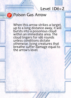 Poison Gas Arrow - Custom Card