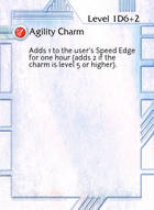 Agility Charm - Custom Card