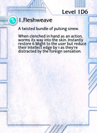 1.fleshweave - Custom Card