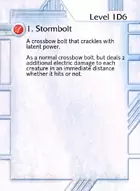 1. Stormbolt - Custom Card
