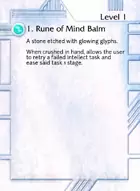 1. Rune Of Mind Balm - Custom Card