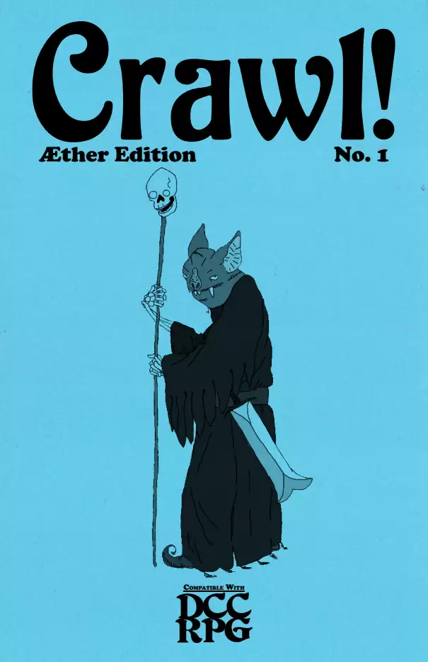 Crawl! fanzine no.1 - STRAYCOUCHES PRESS | DriveThruRPG