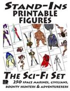 Stand-Ins Printable Figures - Sci-Fi Set #1