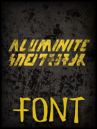 Aluminite Font