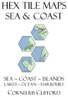 Hex Tile Maps - Sea and Coast Pack