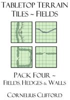 Tabletop Terrain Tiles - Fields & Hedges