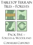 Tabletop Terrain Tiles - Forests