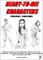 Horror Rules Ready-To-Die Characters Collection 1 - Fiend Fodder