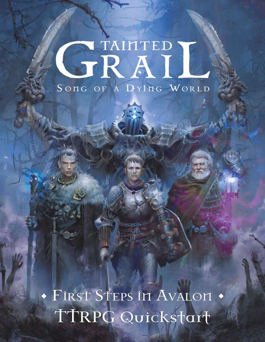 Tainted Grail: Song of a Dying World - First Steps in Avalon - Quickstart -  Agate RPG | Tainted Grail TTRPG | DriveThruRPG