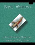 Runic Weapons