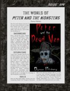 D6xD6 RPG Peter and the Monsters World Setting