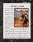 D6xD6 RPG A Cowboy on Mars World Setting