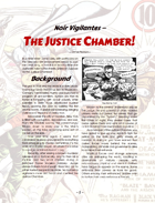 D6xD6 RPG Noir Vigilantes - The Justice Chamber!