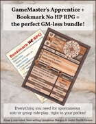GameMaster's Apprentice | Bookmark No HP RPG | Core [BUNDLE]