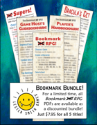 The Compleat Bookmark No HP RPG [BUNDLE]