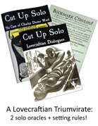 Cut Up Solo Lovecraft/Bookmark Cthulhu [BUNDLE]