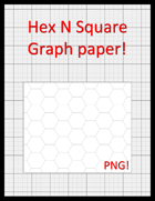 Hex N Square Graph Paper!