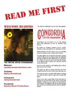 Read Me First: Concordia City of Tomorrow Basic Set