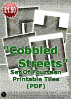 Printable Cobbled Streets #1 (PDF)