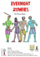 Zombies for Three Plains by PrintandPlayFantasy.com