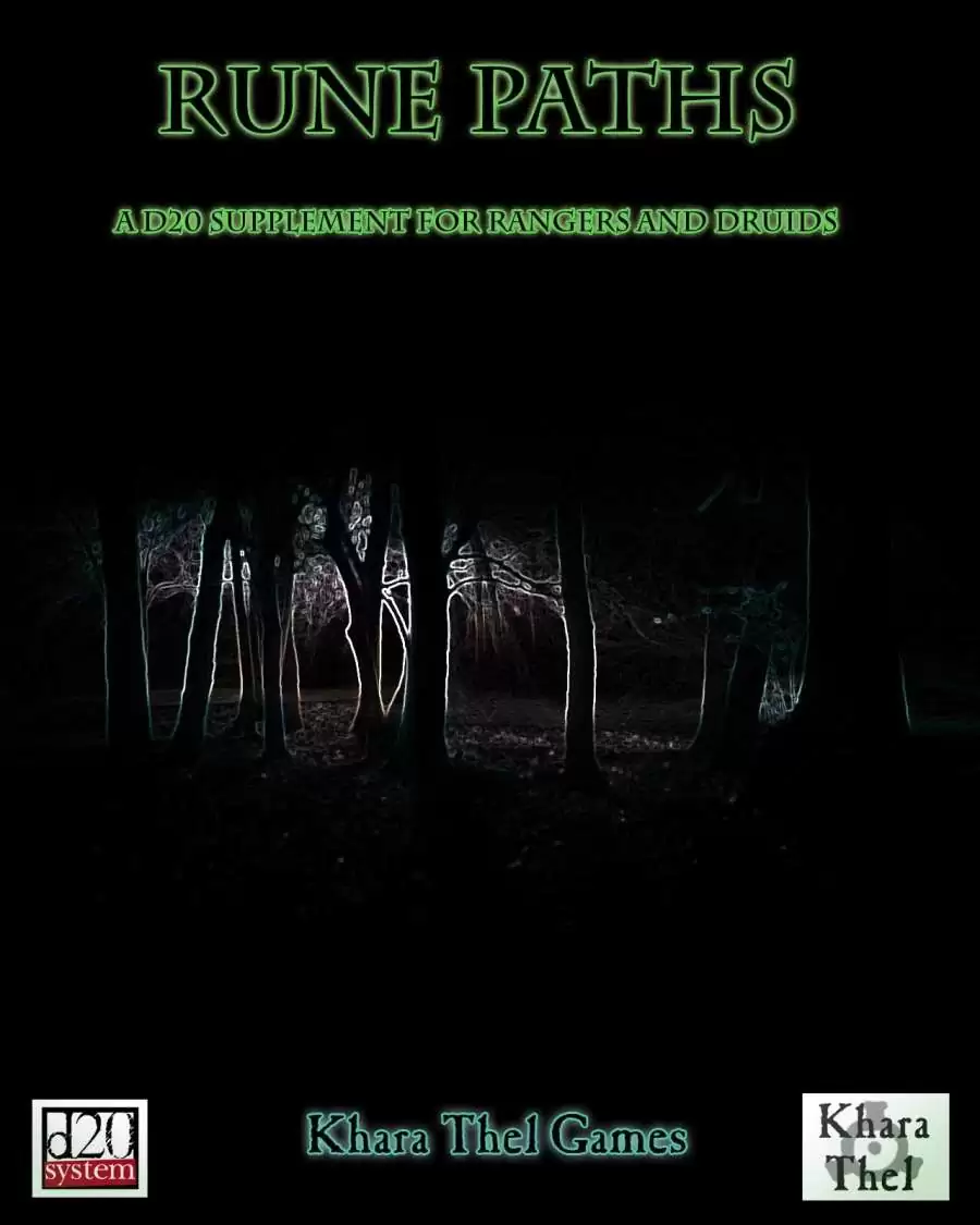 D20 Rune Paths - kharathel | DriveThruRPG