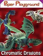 Paper Playground - Chromatic Dragons