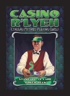Casino R'lyeh Cthulhu Mythos Poker Cards