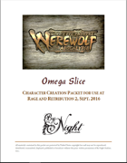 Mind's Eye Theatre: Werewolf The Apocalypse Omega Slice Playtest Rules