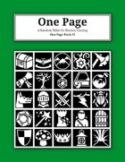 One Page Pack #5 [BUNDLE]