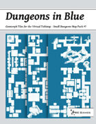 Dungeons in Blue - Small Dungeons Map Pack #7 [BUNDLE]