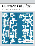 Dungeons in Blue - Floor Grid