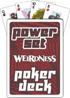 Supers Power Set Poker Deck (Red)