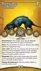 Malifaux Rat H