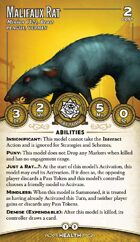 Malifaux Rat I