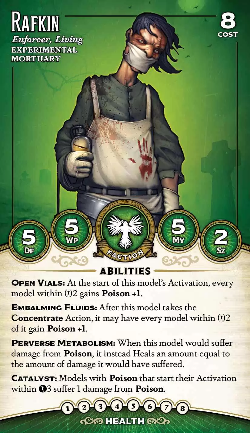 Rafkin - Wyrd Miniatures | M3E Resurrectionists Singles | M3E ...