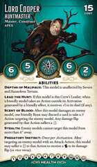 Lord Cooper, Huntmaster