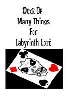 Deck Of Many Things For Labyrinth Lord