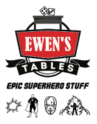 Ewen's Tables: Epic Superhero Stuff