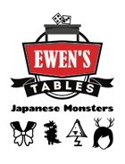 Ewen's Tables: Japanese Monsters