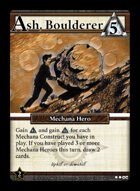 Ash, Boulderer - Custom Card