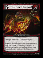 Brimstone Dragon - Custom Card