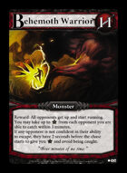 Behemoth Warrior - Custom Card