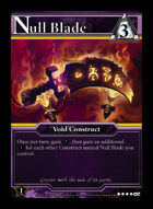 Null Blade - Custom Card
