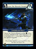 Mecaro, The Storm's Sword - Custom Card